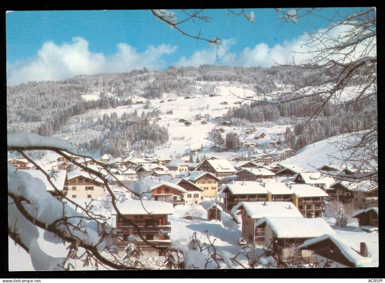 LES GETS  Vue Générale édition Et Photos Gil GARDET SA  Carte Rare - Les Gets