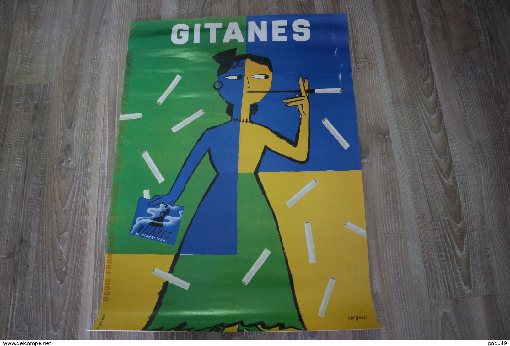 SAVIGNAC  Gitanes - Posters