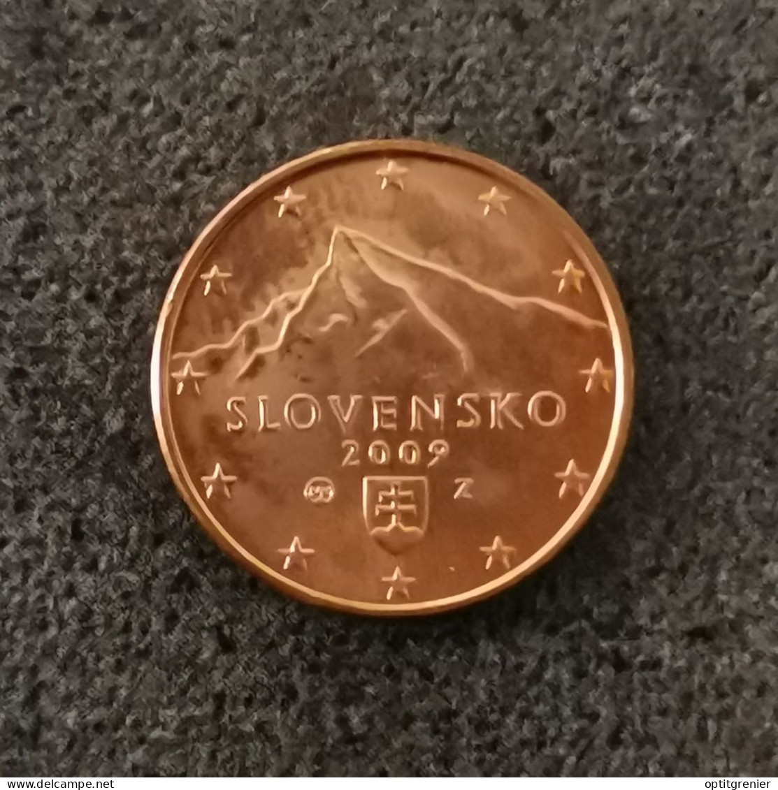 LOT 5 & 2 & 1 CENTS EURO 2009 SLOVAQUIE / SLOVENSKO - Slowakije