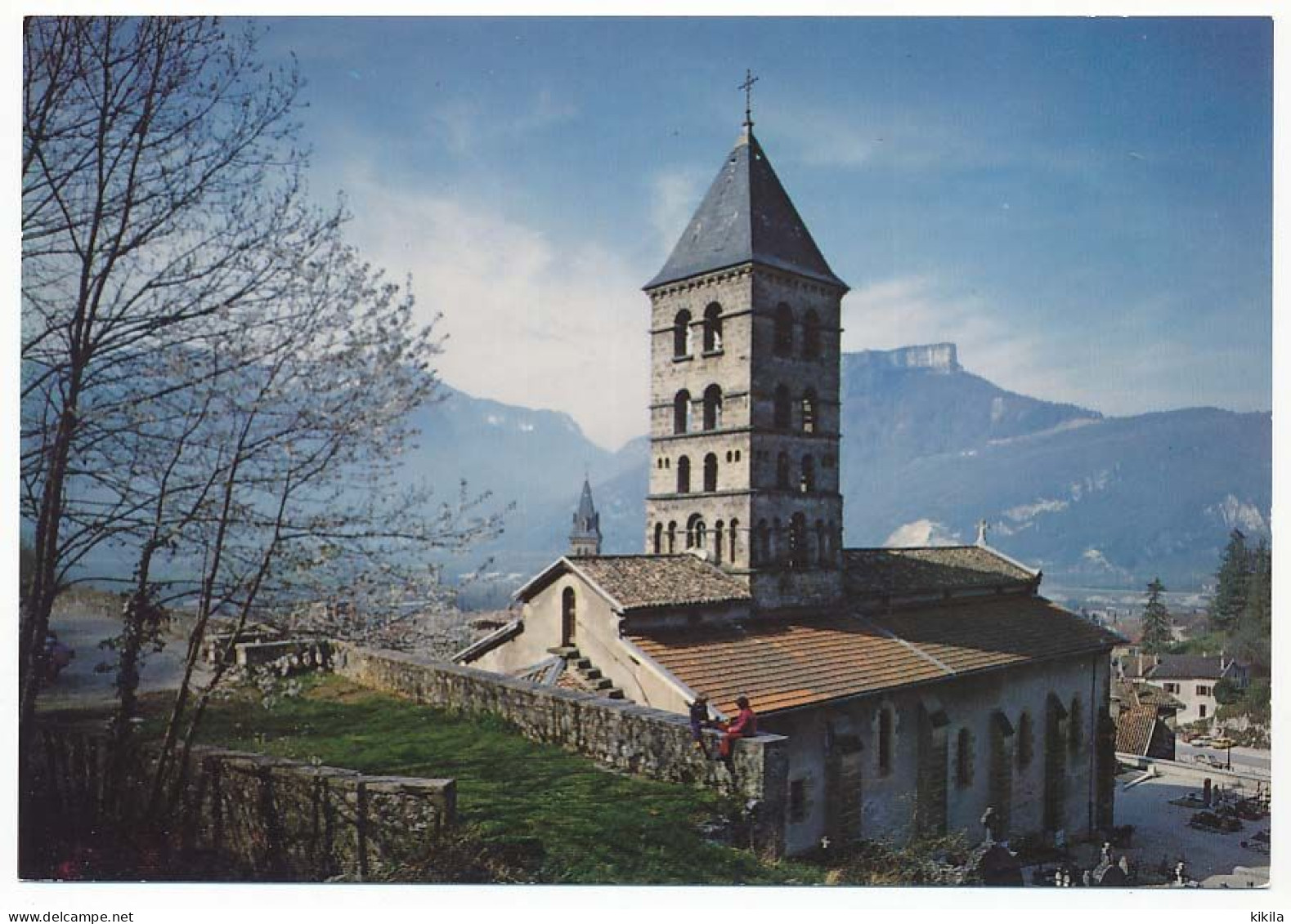 CPSM  / CPM 10.5 X 15 Isère   VOREPPE L'ancienne Eglise (origine XIV° S.) - Voreppe