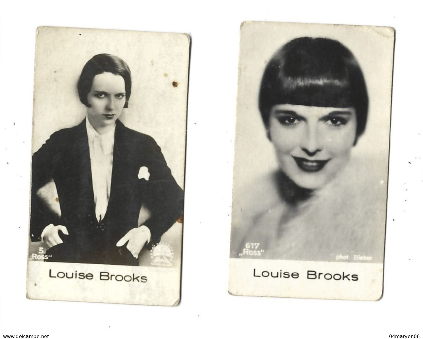 ***   2 X  LOUISE  BROOKS   ***   -  VARIA / DIVERS  -  Zie / Voir / See / Scan's - Photos