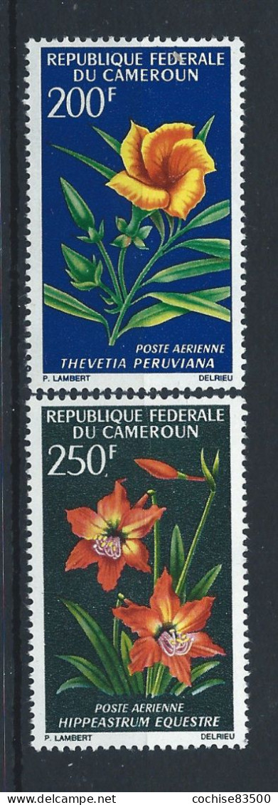 Cameroun PA N°99/100** (MNH) 1967 - Fleurs Divers - Cameroun (1960-...)