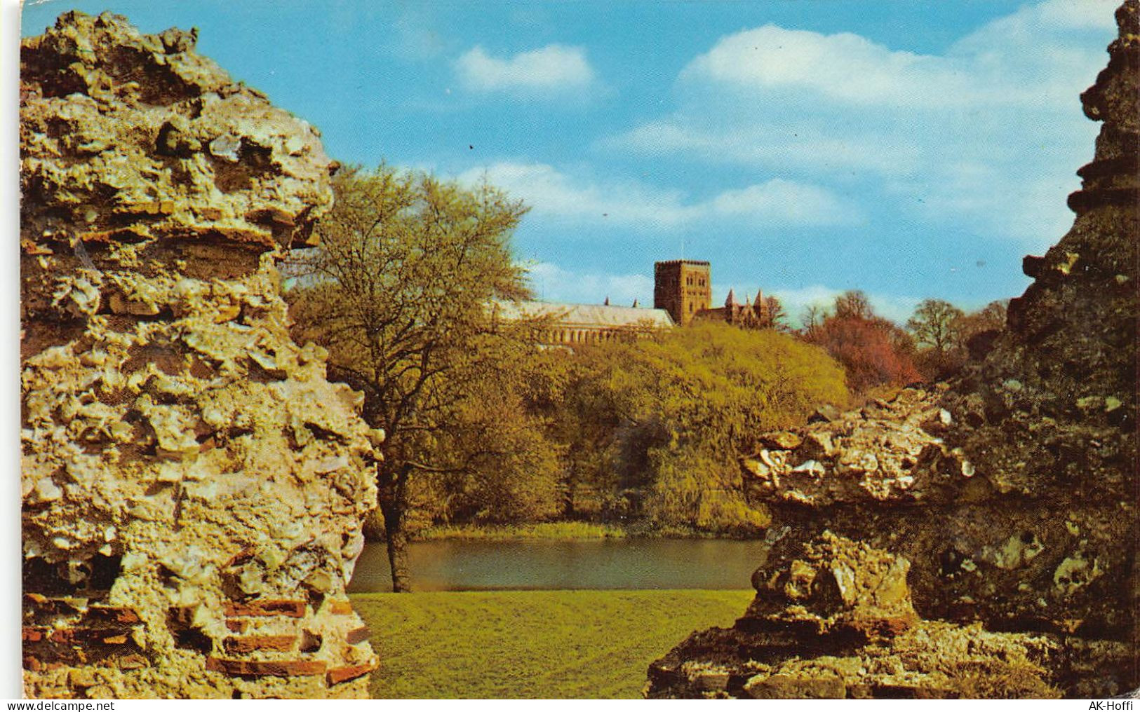 ROMAN WALL AND ST. ALBANS ABBEY - Herefordshire