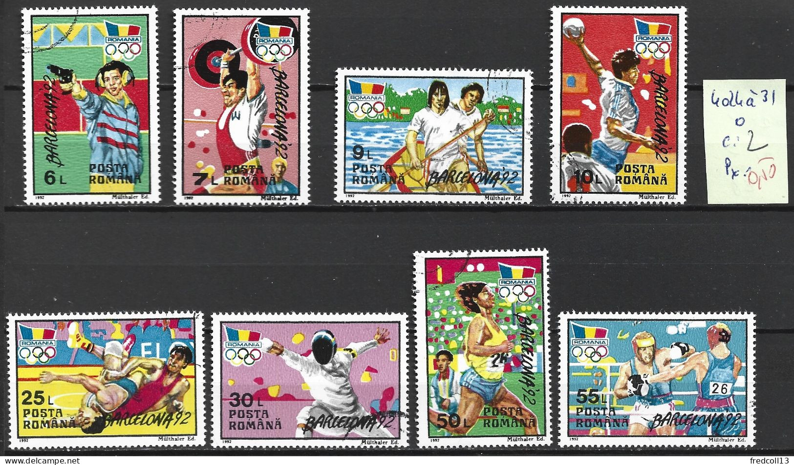 ROUMANIE 4024 à 31 Oblitérés Côte 2 € - Used Stamps
