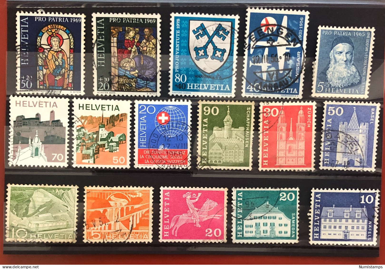 Switzerland - (Lot 4) - Oblitérés