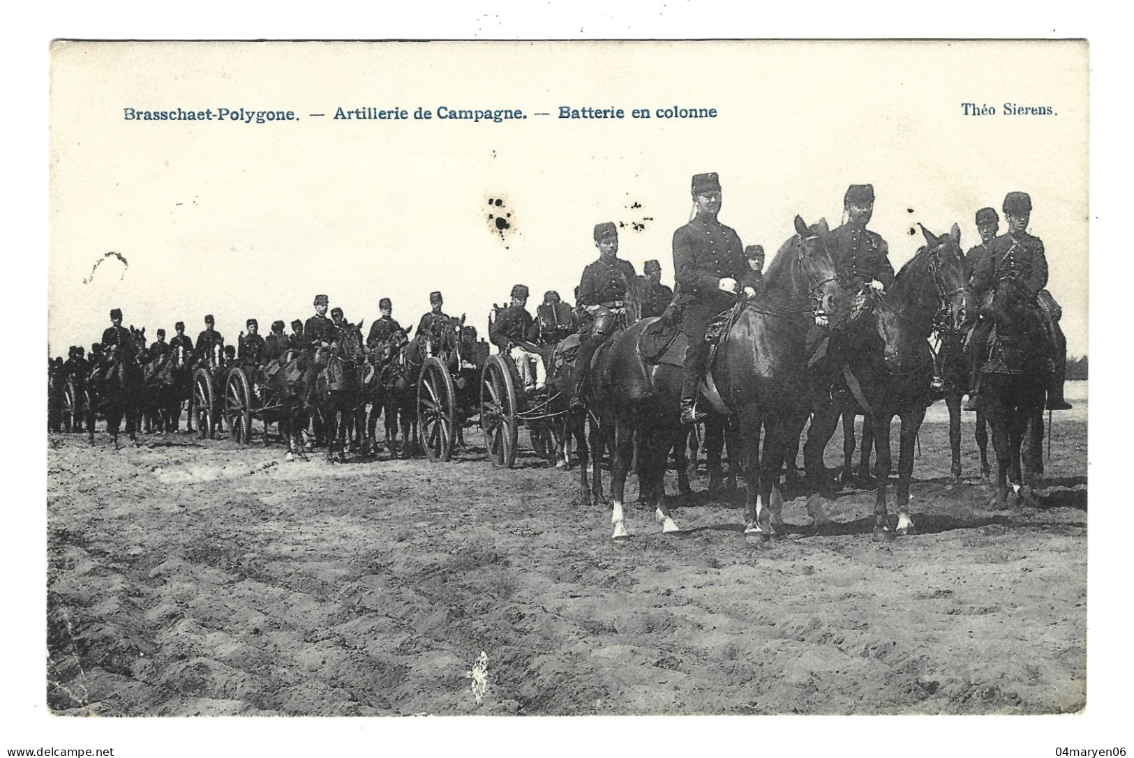 ***  BRASSCHAET - POLYGONE  ***   -   Artillerie De Campagne / Batterie En Colonne  -  Zie / Voir / See Scan's. - Brasschaat