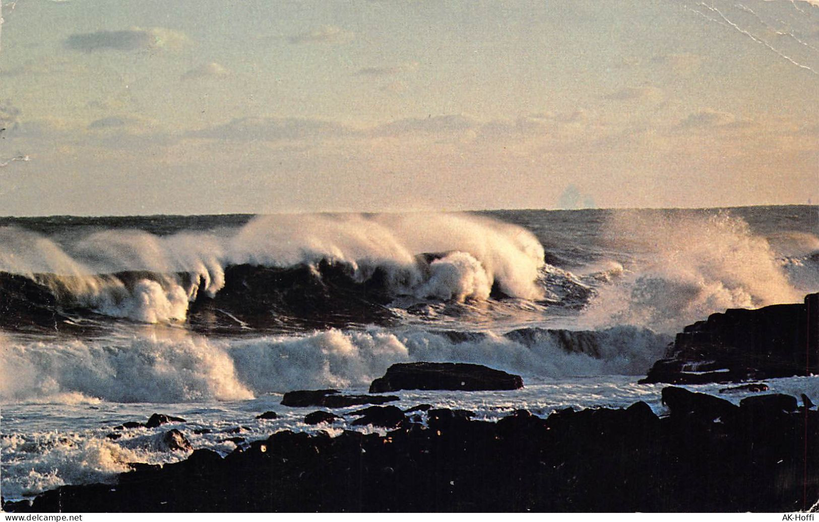 Raging Surfing Coast Of Maine - Other & Unclassified