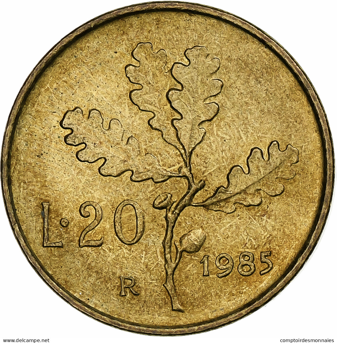 Italie, 20 Lire, 1985 - 20 Liras