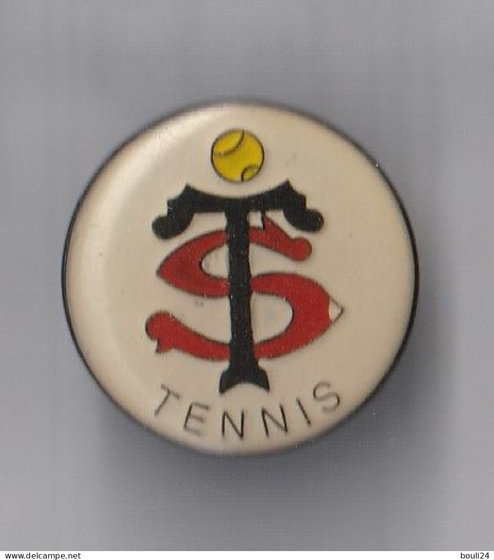 PIN'S THEME TENNIS  CLUB DU STADE TOULOUSAIN   PIN'S TRES RARE - Tennis