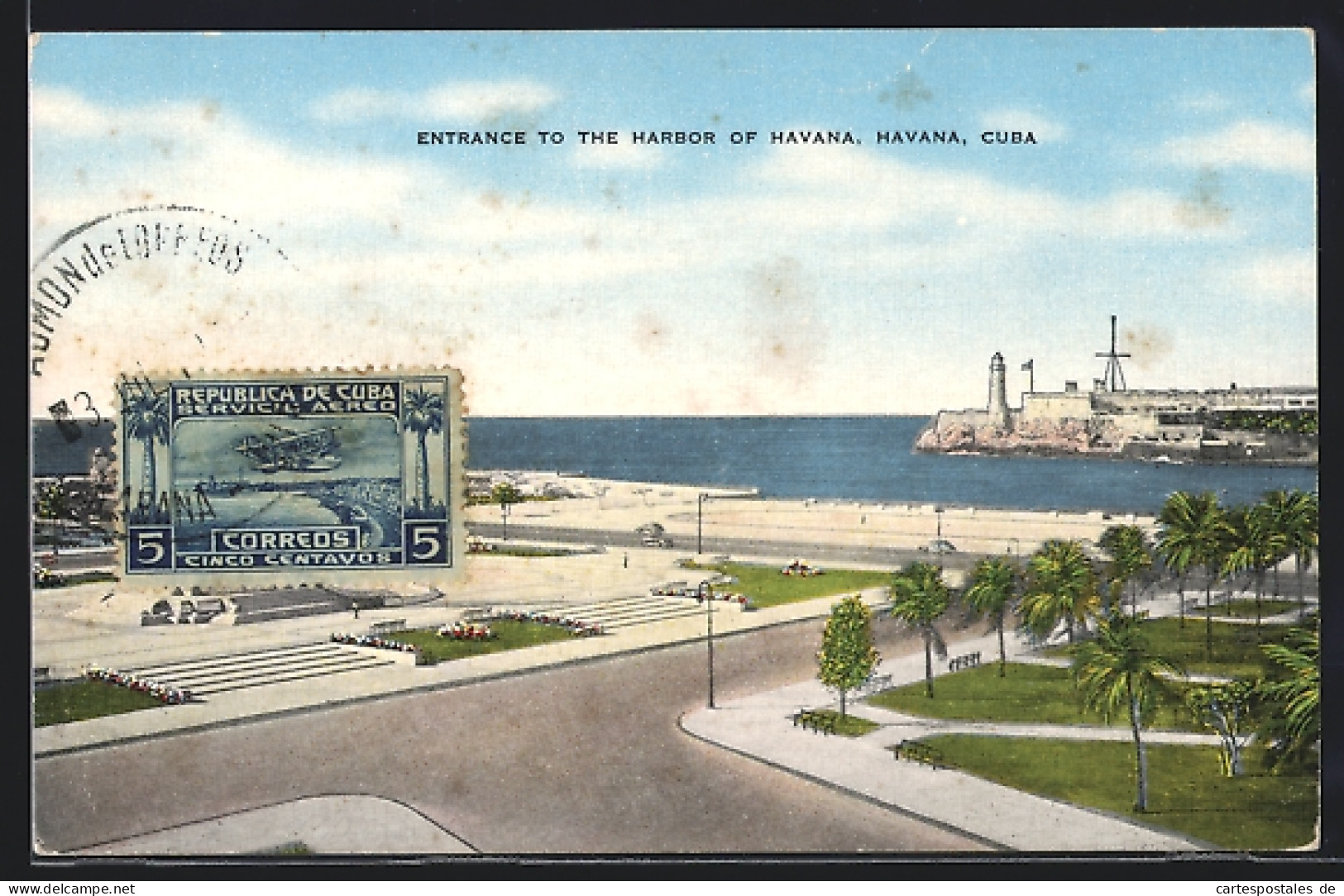 AK Havana, Entrance To The Harbor Of Havana  - Kuba