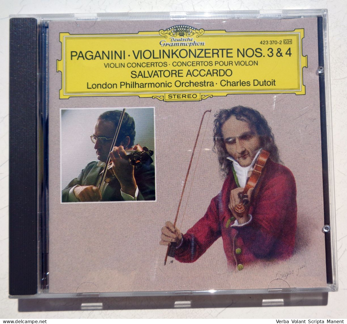 Q-1005 * PAGANINI - VIOLINKONZERTE NOS. 3 & 4 - Classica