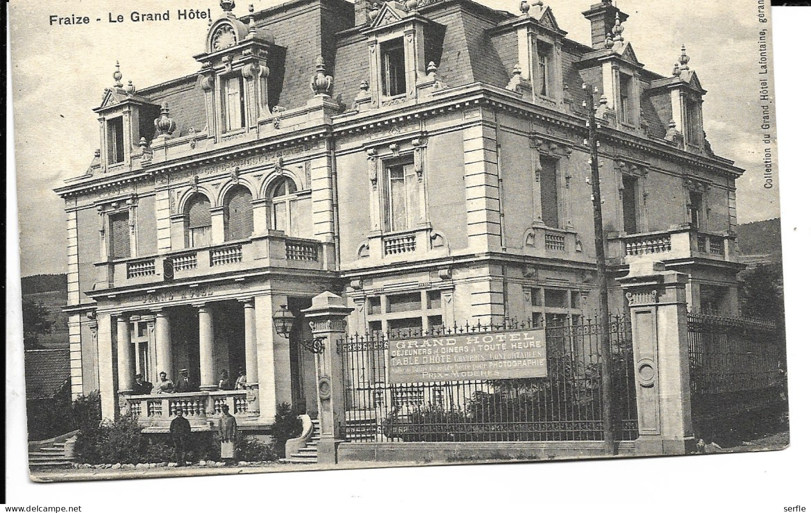 88 - Fraize - Le Grand Hôtel - Fraize