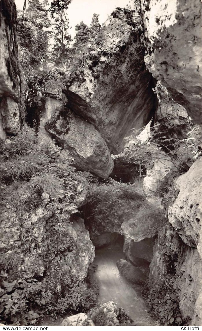 Pottenstein - Teufelshöhle Fränkische Schweiz Ausgang - Pottenstein