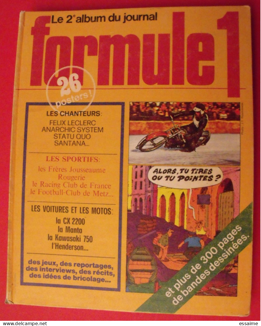 BD Recueil Formule 1 N° 2 . N° 1 à 13 De 1976. - Sonstige & Ohne Zuordnung