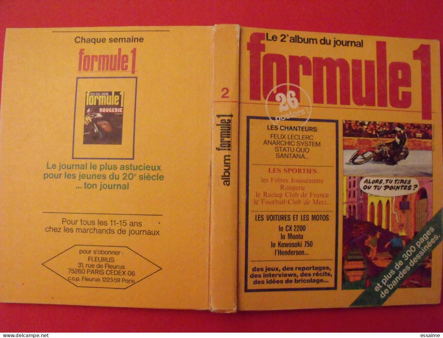 BD Recueil Formule 1 N° 2 . N° 1 à 13 De 1976. - Andere & Zonder Classificatie