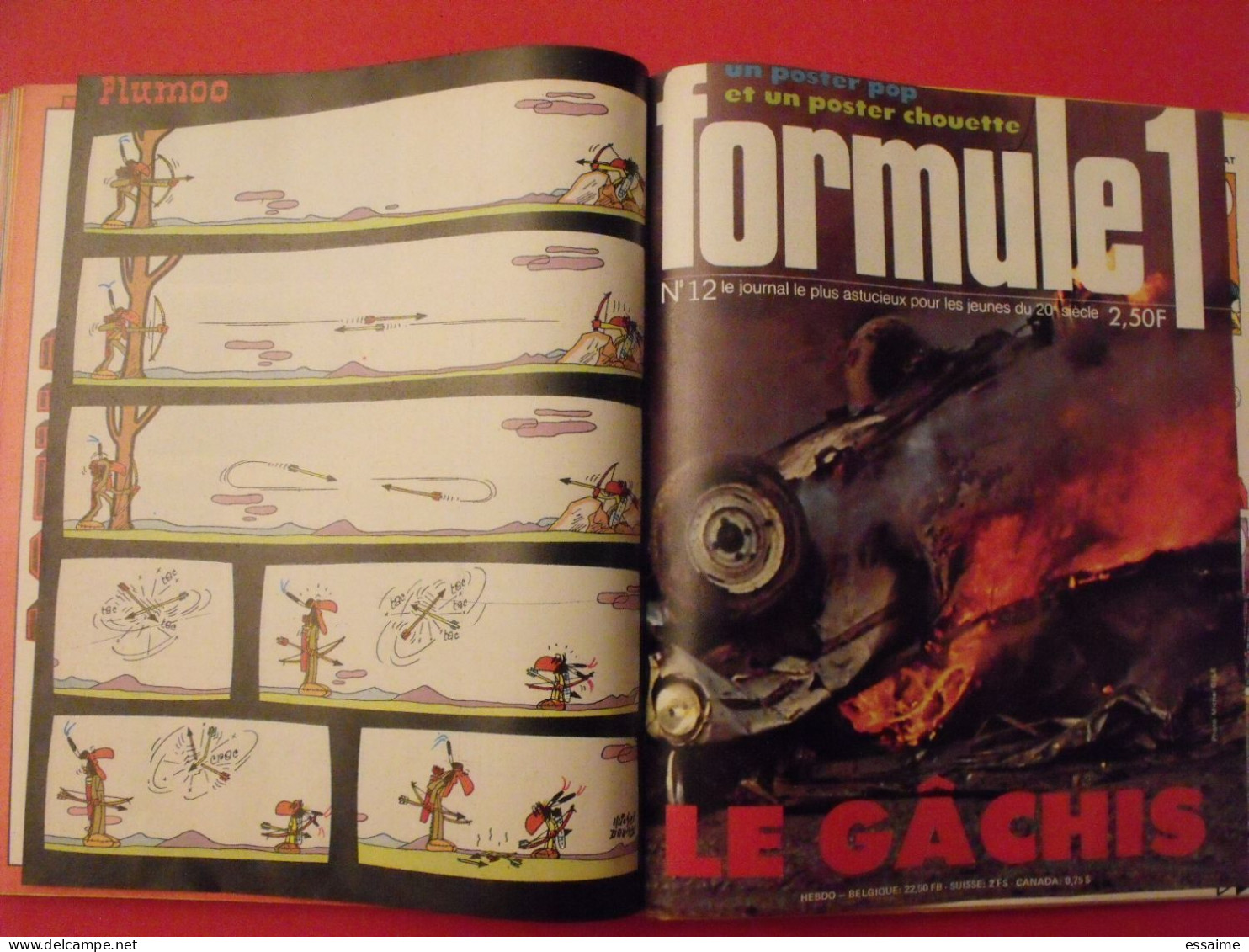 BD recueil Formule 1 n° 2 . n° 1 à 13 de 1976.