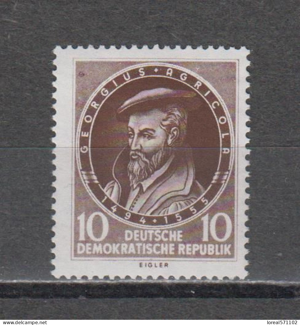 DDR  1955  Mich.Nr.497 ** Geprüft Schönherr BPP - Unused Stamps