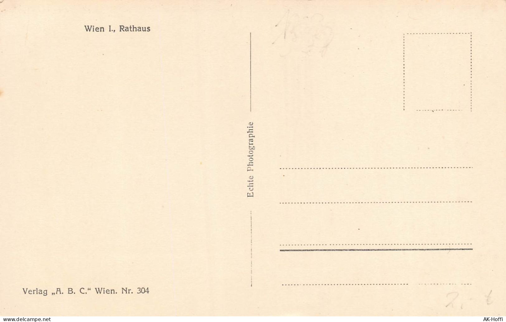 Wien I., - Rathaus - Wien Mitte