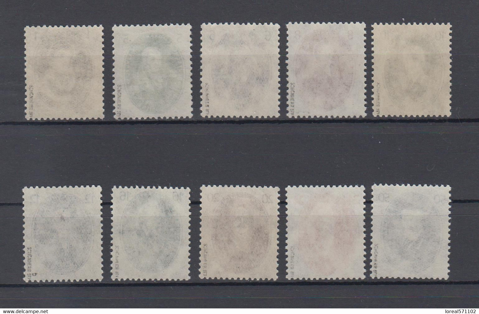 DDR  1950 Mich.Nr 261/70. ** Kpl,geprüft Schönherr BPP - Unused Stamps