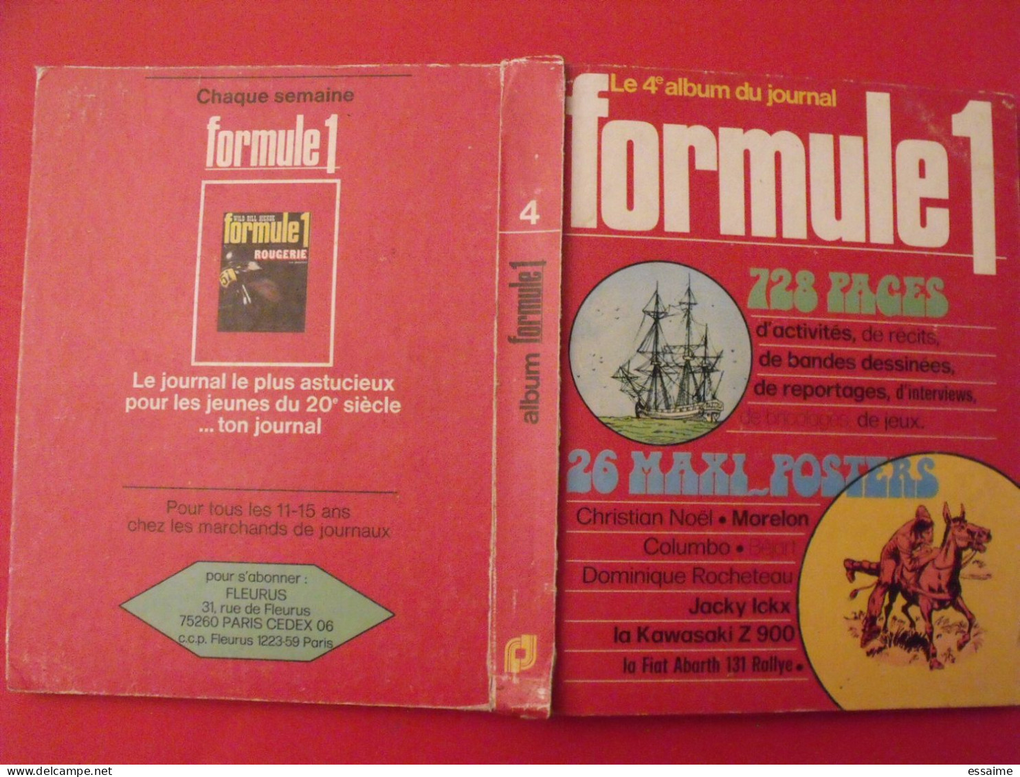 BD Recueil Formule 1 N° 4 . N° 27 à 39 De 1976. - Autres & Non Classés