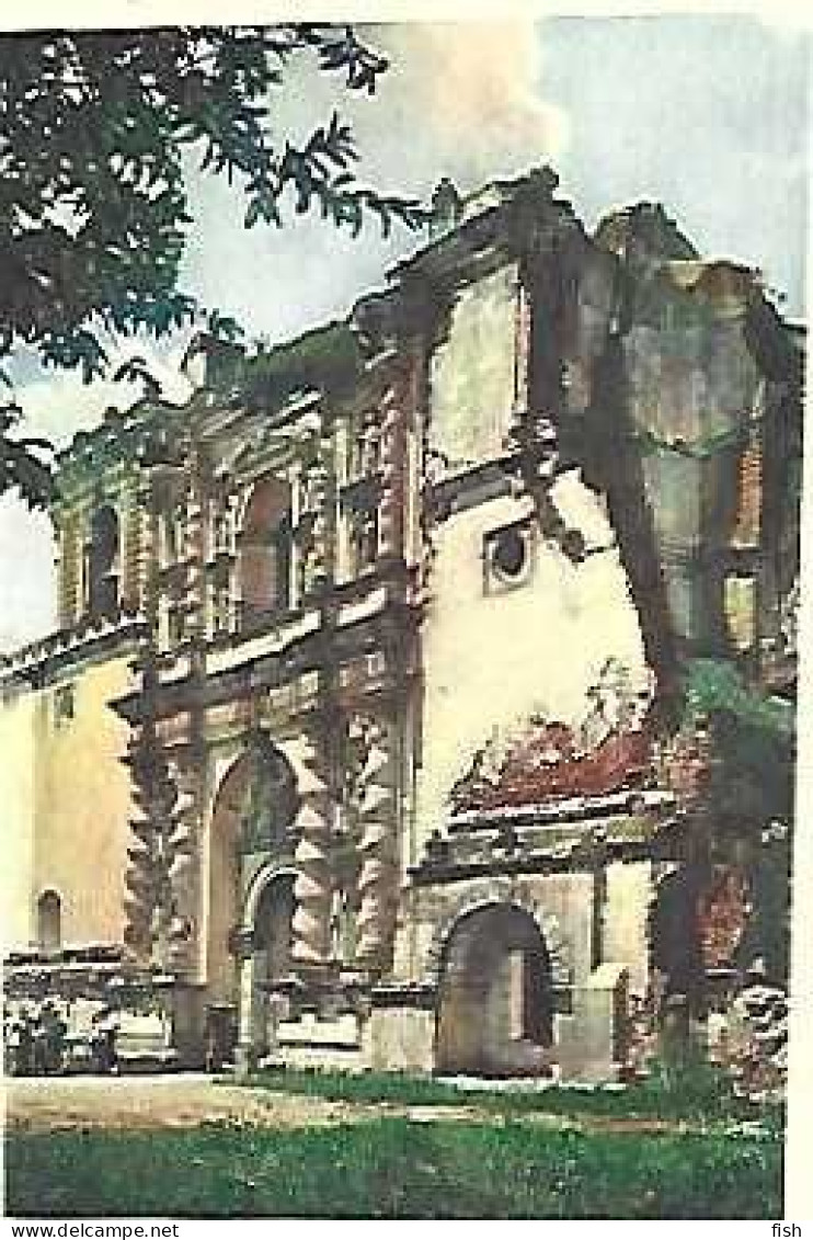 Guatemala ** & Postal, Ruinas San Francisco, Antigua, Ed. Biener (1037) - Kirchen U. Kathedralen