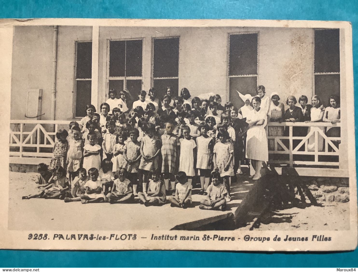 34/ Palais Les Flots Institut Marin St Pierre Groupe De Jeune Filles - Palavas Les Flots