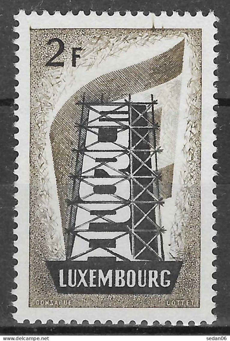LUXEMBOURG N°514* (europa 1956) - COTE 150.00 € - 1956