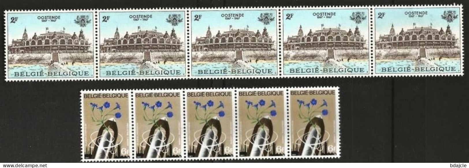 Lot De 36 TP De 1967  - YT 1367, 1417, 1418, 1419, 1426, 1432 Et 1436  Neufs ** - Nuevos