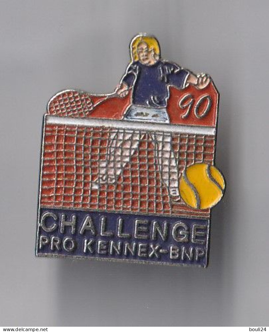 PIN'S THEME SPORT TENNIS CHALLENGE PRO KENNEX BNP 1990 PARIS - Tennis