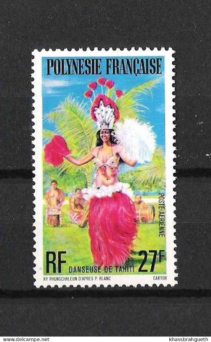 POLYNESIE FRANCAISE . LOT 5V (1x 1977 - 4x 2000) (**MNH) - COSTUMES FOLKLORE - Ongebruikt