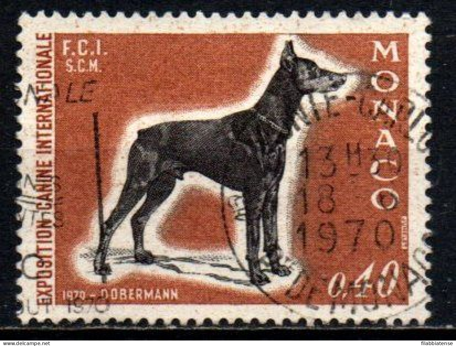 1970 - Monaco 816 Esposizione Canina          ---- - Gebruikt