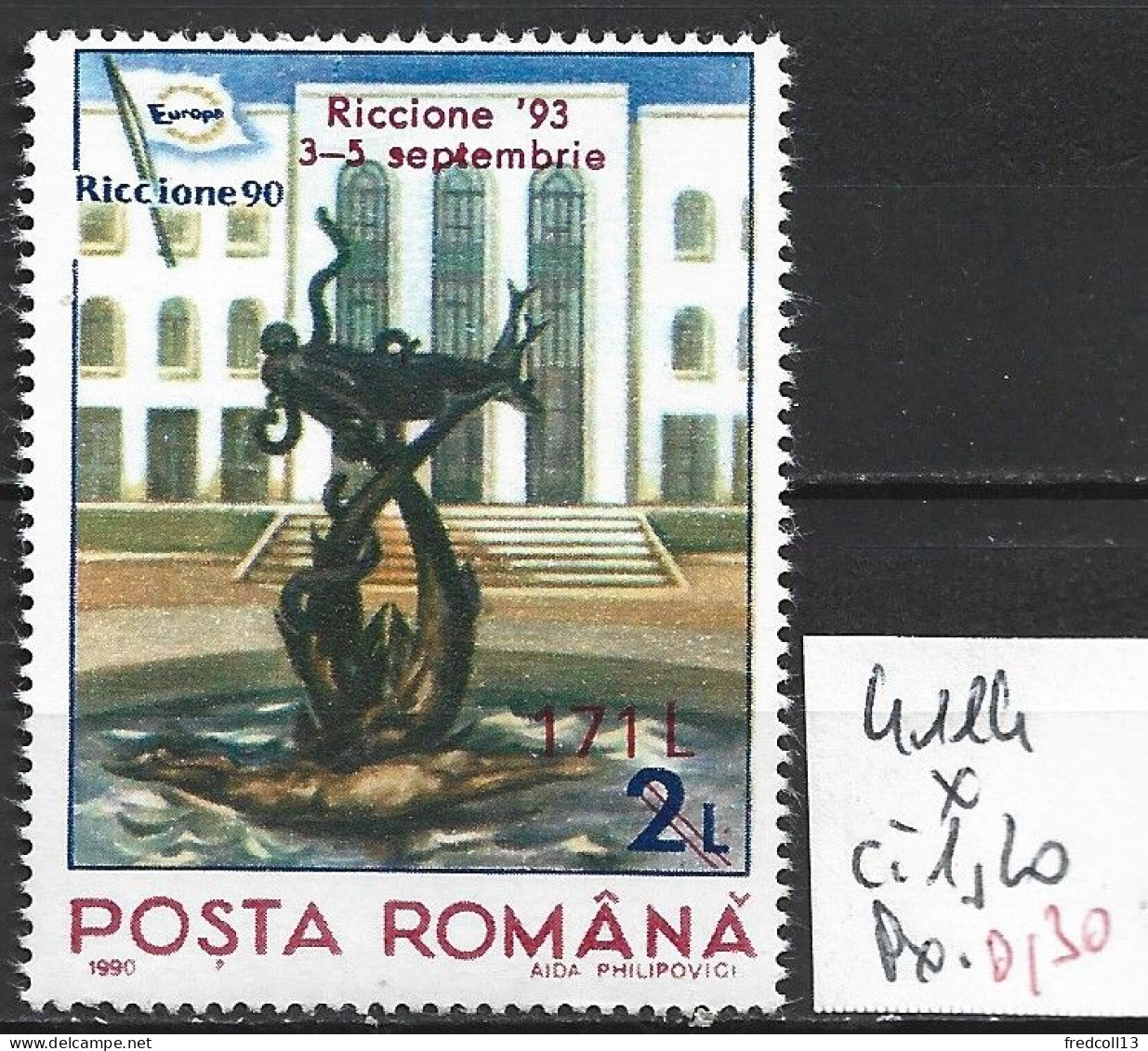 ROUMANIE 4114 * Côte 1.20 € - Unused Stamps