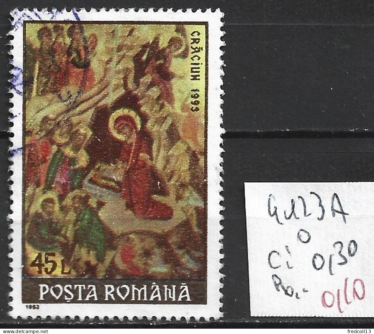 ROUMANIE 4123A Oblitéré Côte 0.30 € - Used Stamps