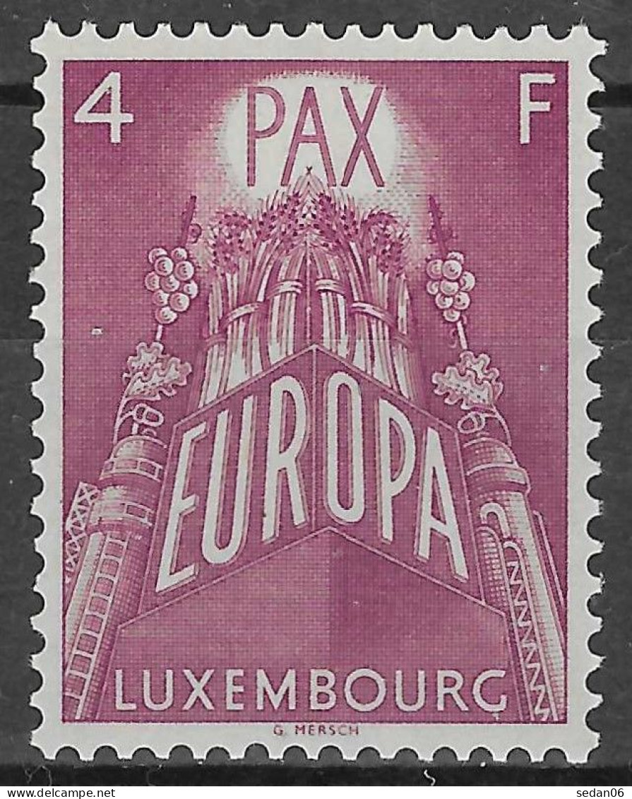 LUXEMBOURG N°533* (europa 1957) - COTE 85.00 € - 1957