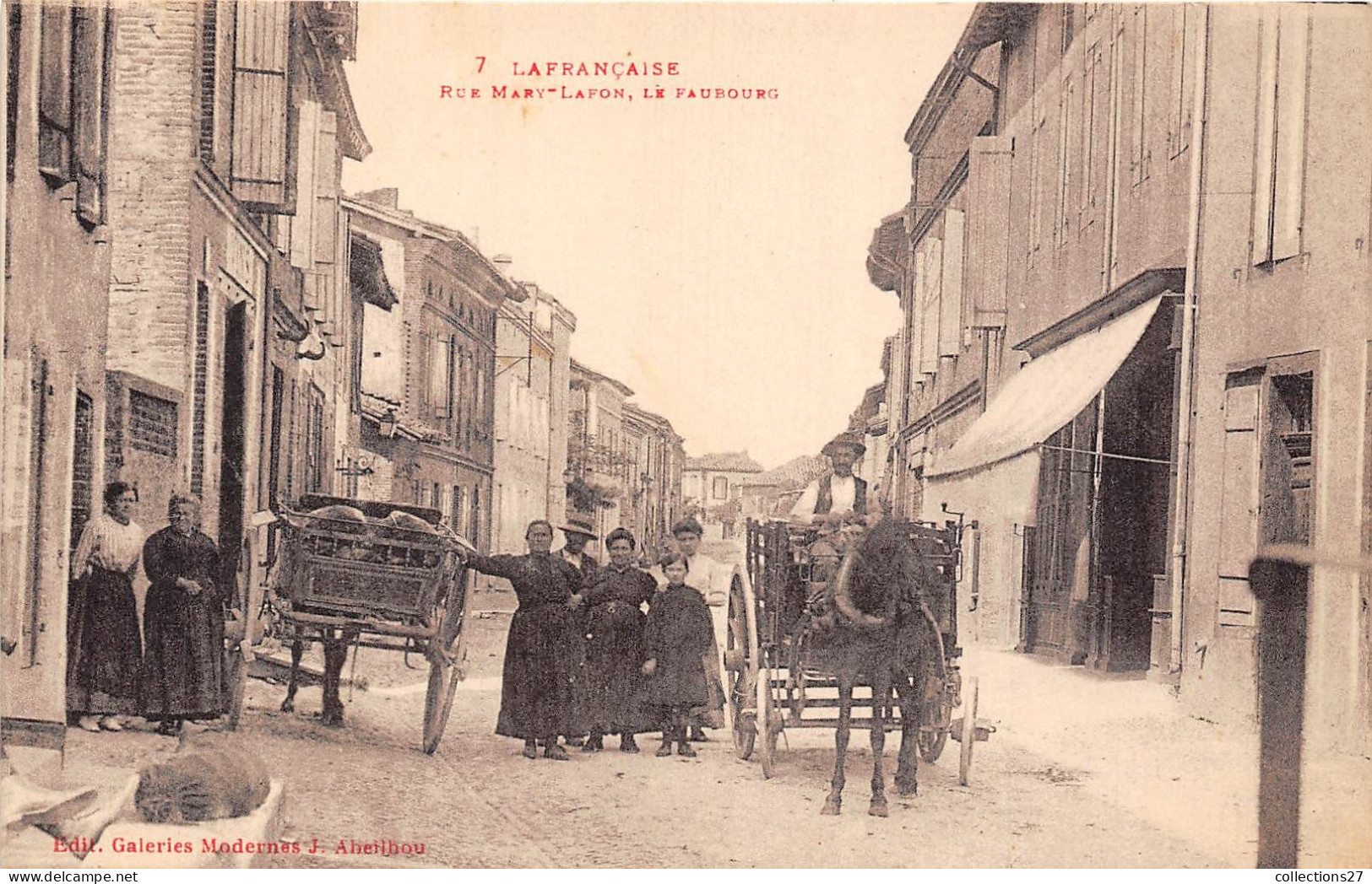 82-LAFRANCAISE- RUE MARY-LAFFON LE FAUBOURG - Lafrancaise