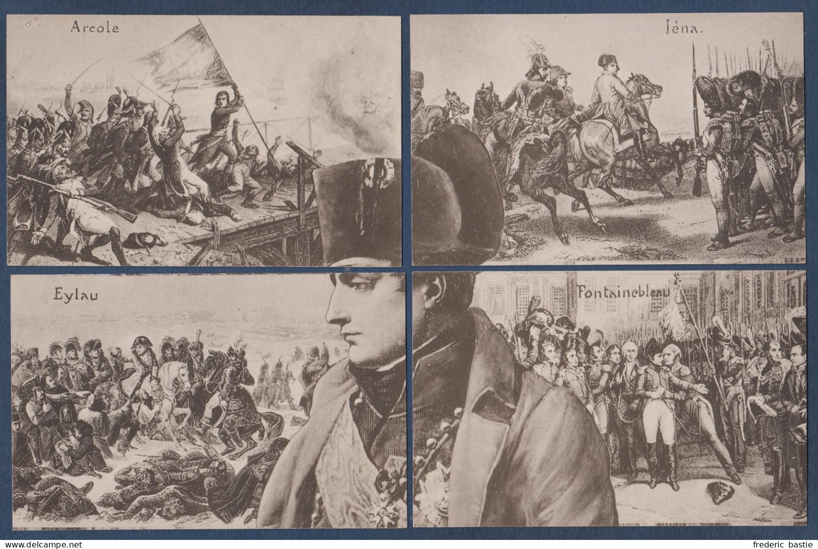 Puzzle NAPOLEON Complet De 12 Cartes - Hommes Politiques & Militaires