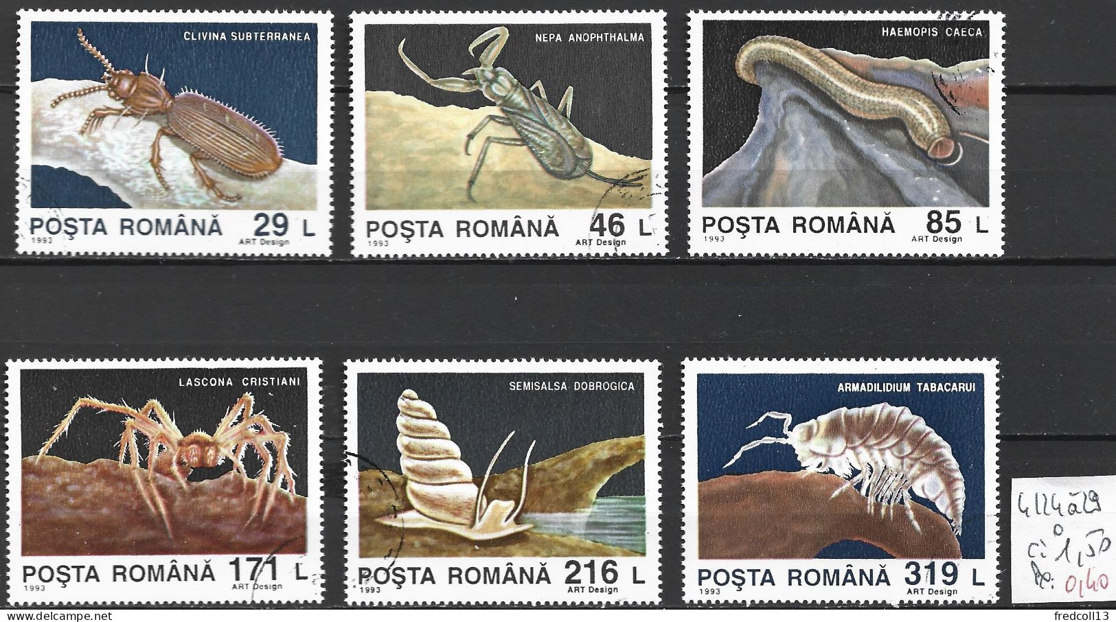 ROUMANIE 4124 à 29 Oblitérés Côte 1.50 € - Used Stamps