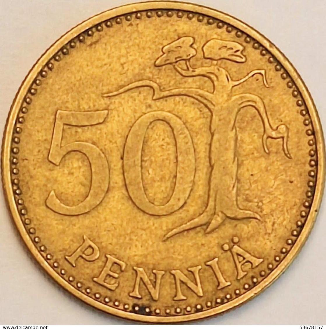 Finland - 50 Pennia 1974 S, KM# 48 (#3942) - Finland