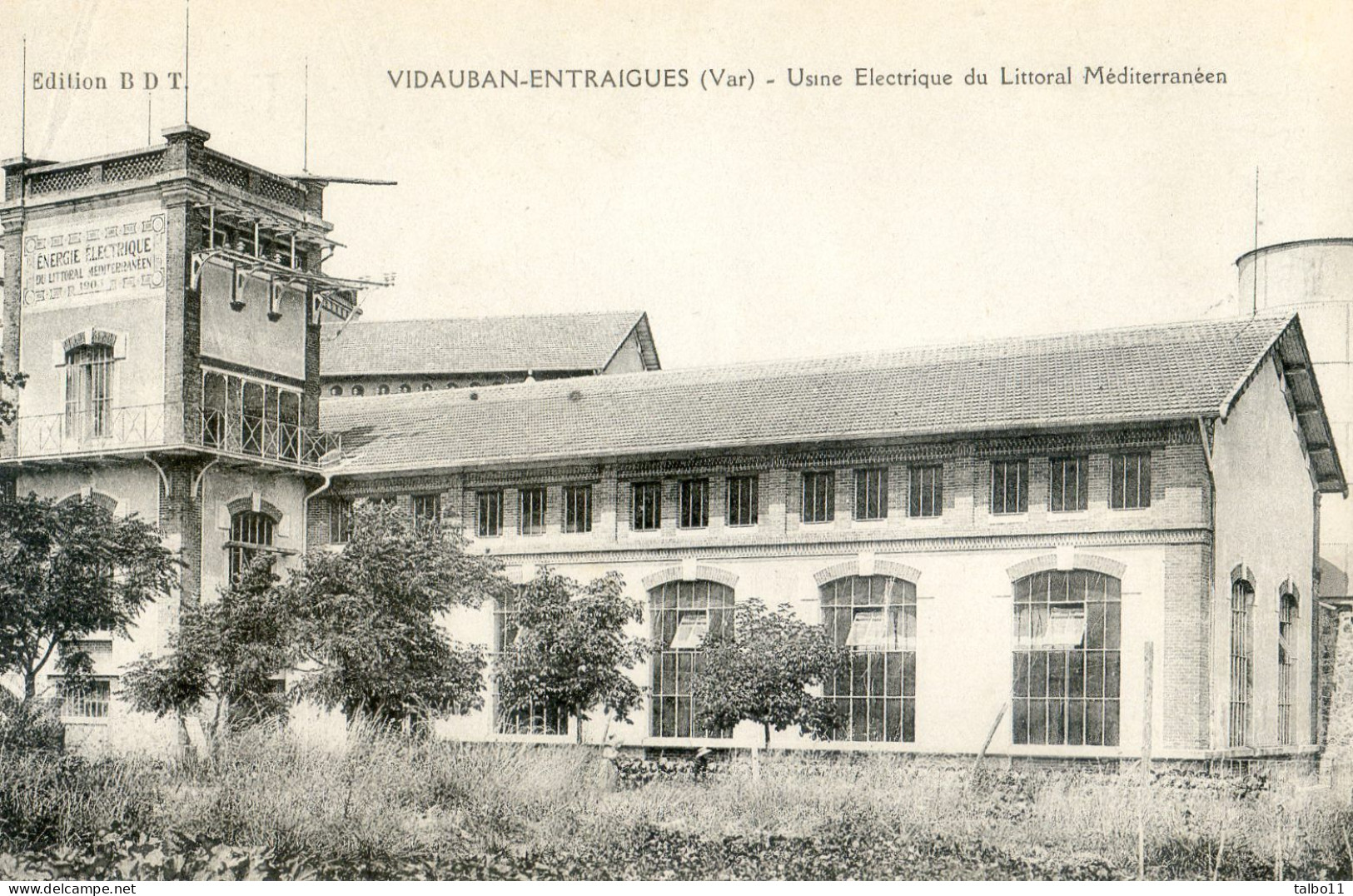 83 - Vidauban Entraigues - Usine Electrique Du Littoral Mediterranéen - Vidauban