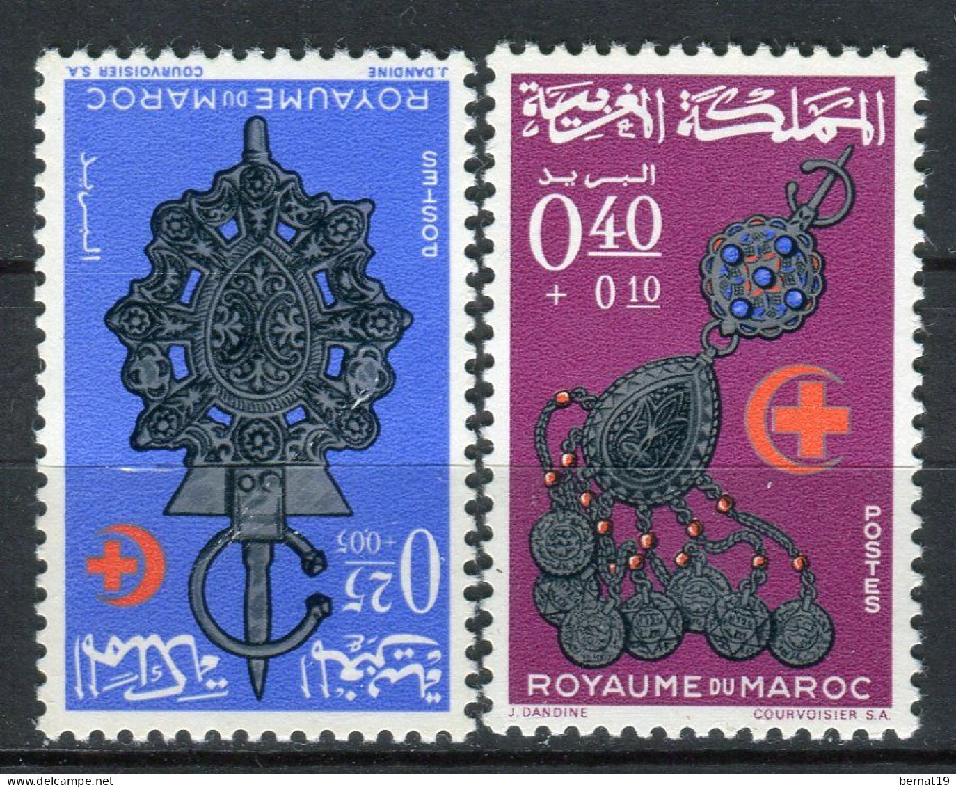 Marruecos 1966. Yvert 506-07 ** MNH. - Morocco (1956-...)