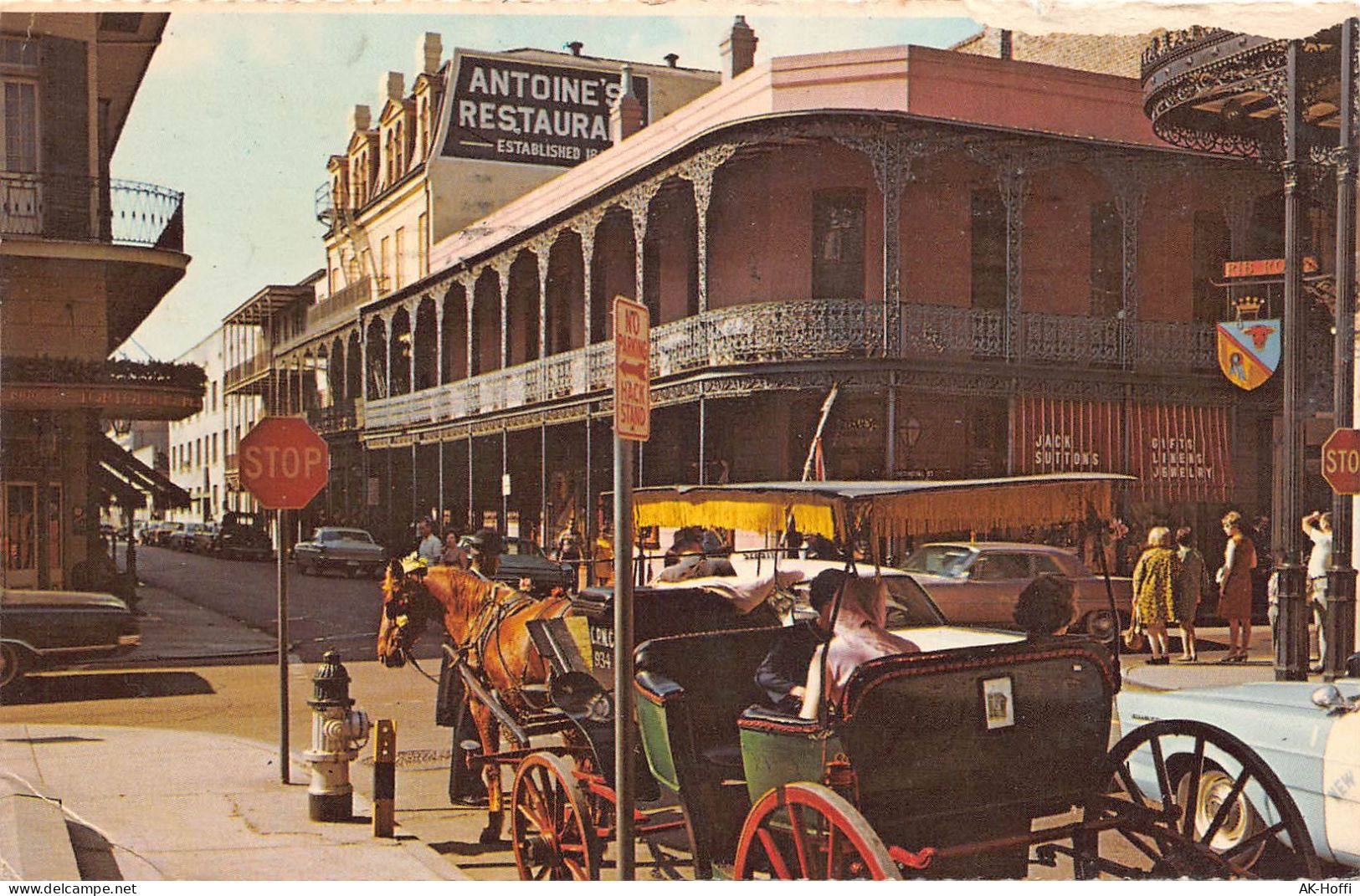 Antoines Restaurant New Orleans LA Horse Buggy - New Orleans