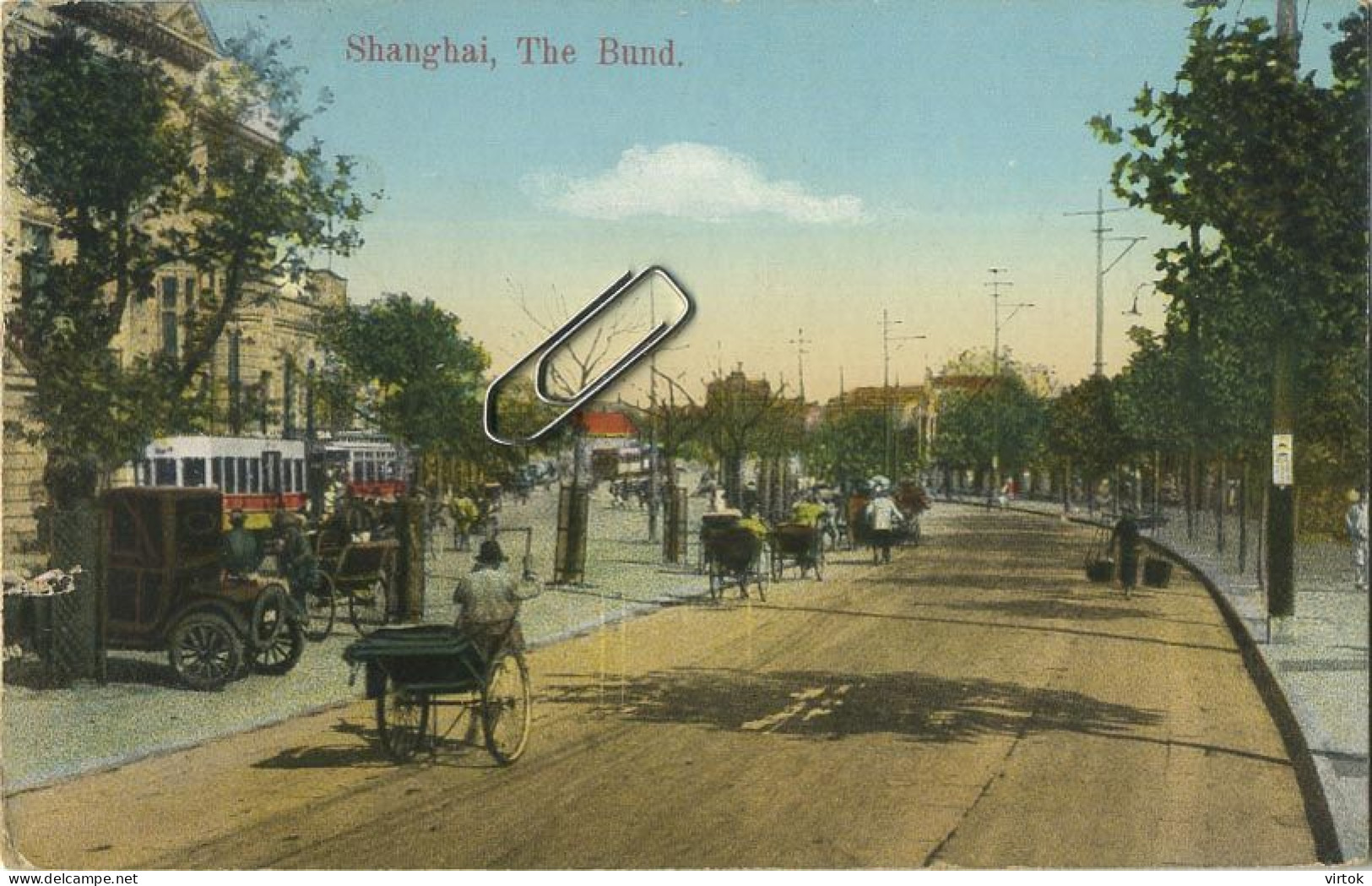 China - Shanghai :  The Bund      TRAM   (  See Scans ) - Chine