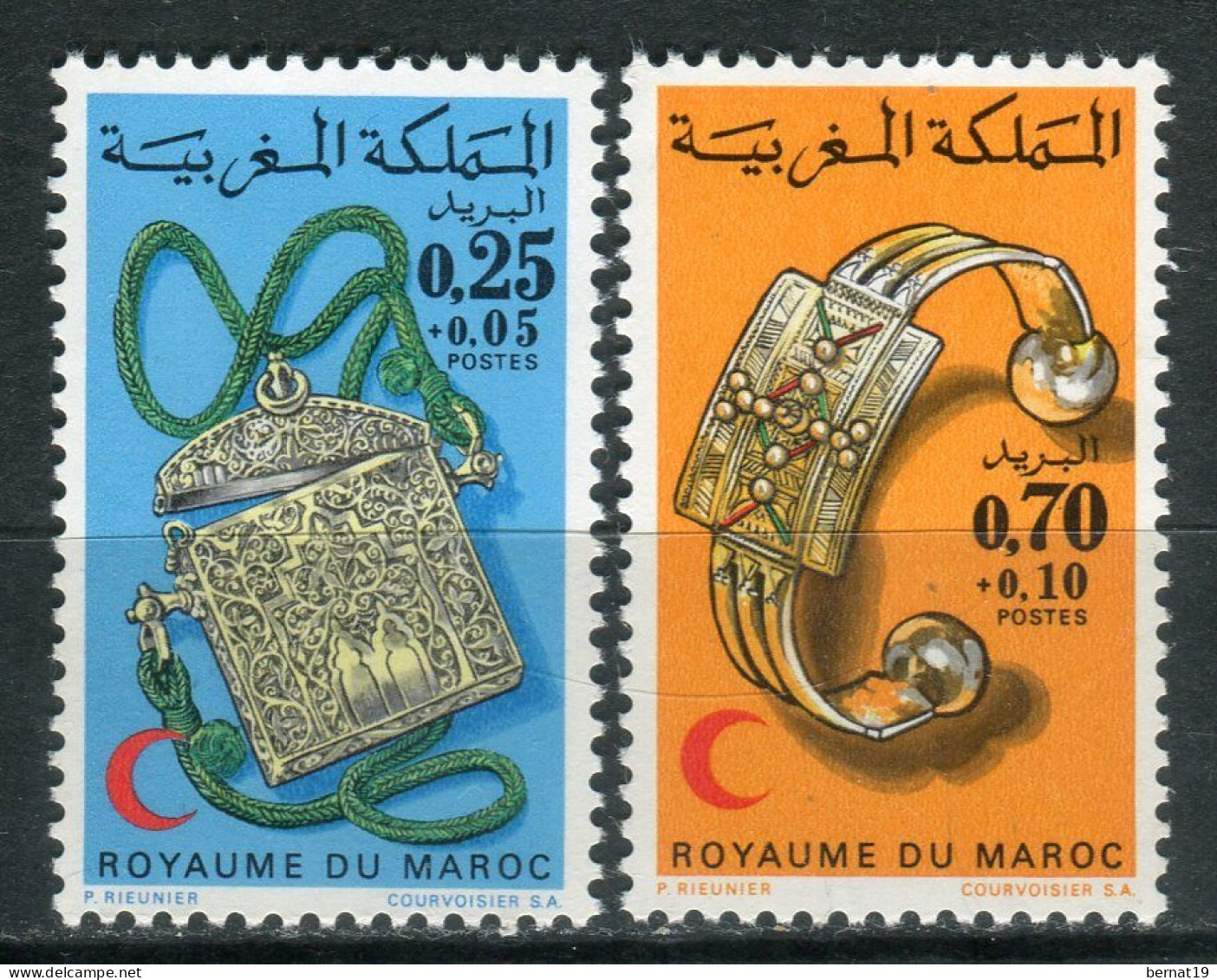 Marruecos 1973. Yvert 682-83 ** MNH. - Morocco (1956-...)