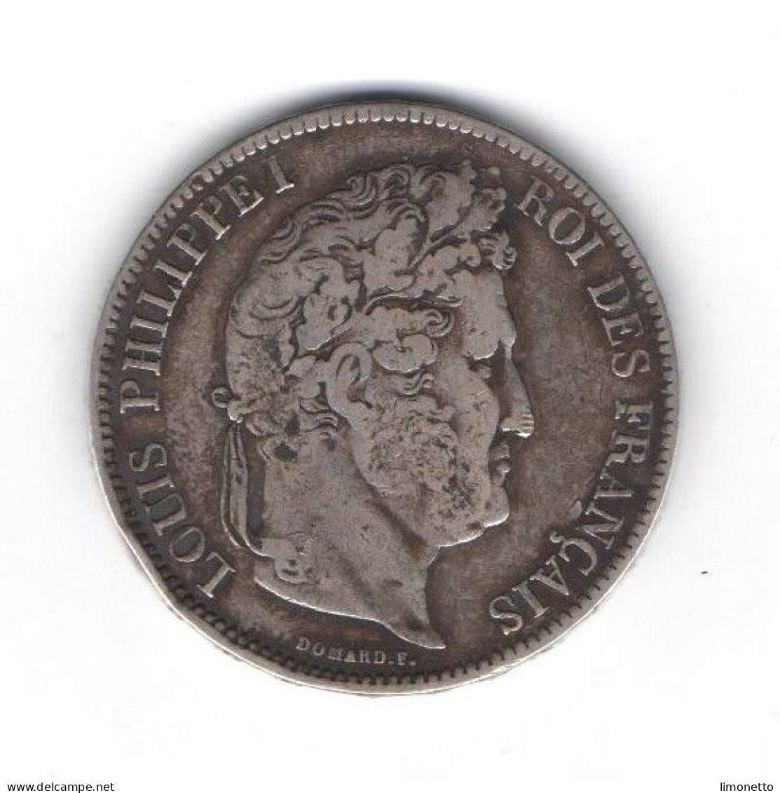 France- Louis-Philippe - 1834 MA  - 5 Frs( Petit Tirage )   En Argent   25 Grs - Cat Fayette  N° 678   TTB - 5 Francs