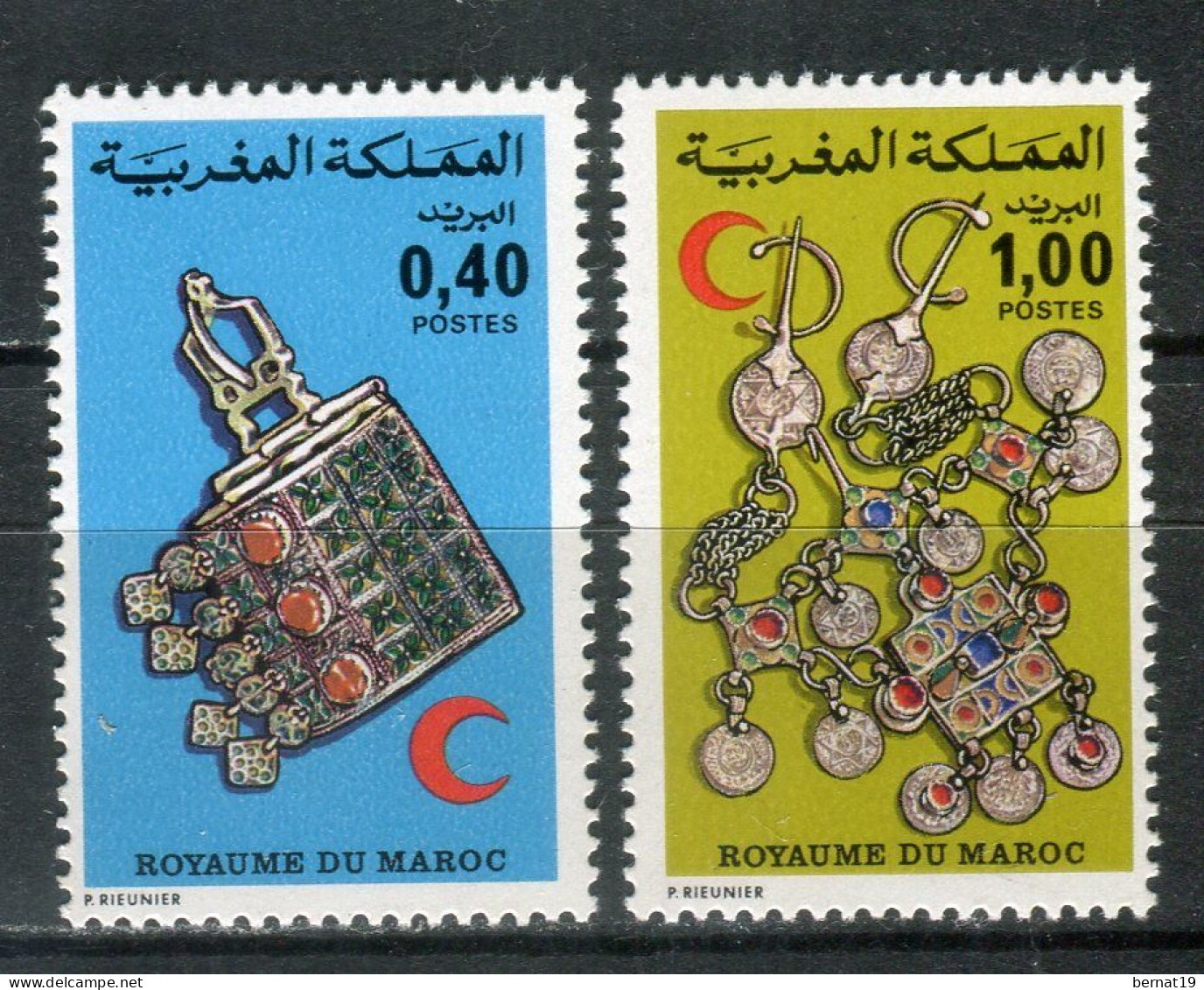 Marruecos 1976. Yvert 761-62 ** MNH. - Morocco (1956-...)