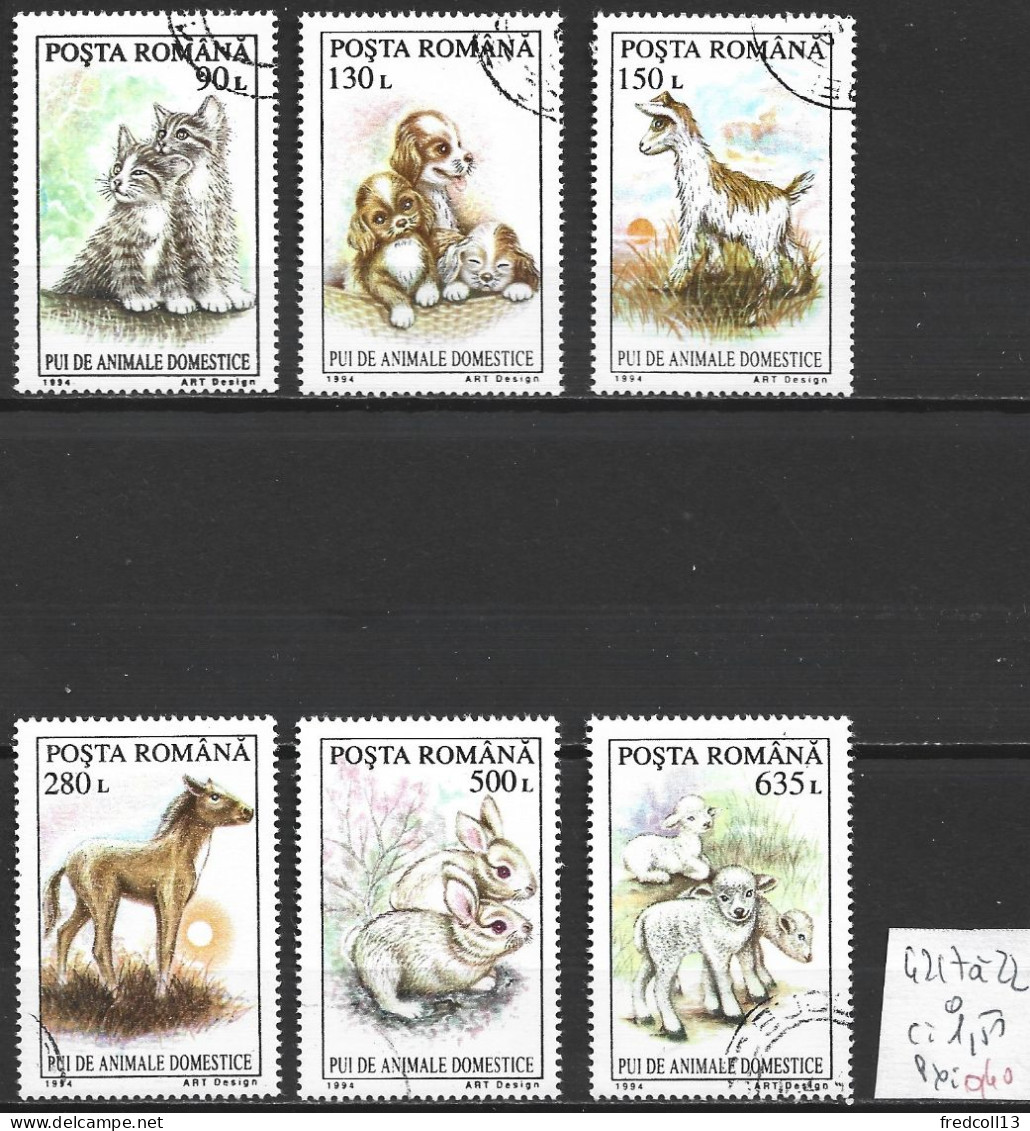 ROUMANIE 4217 à 22 Oblitérés Côte 1.50 € - Used Stamps