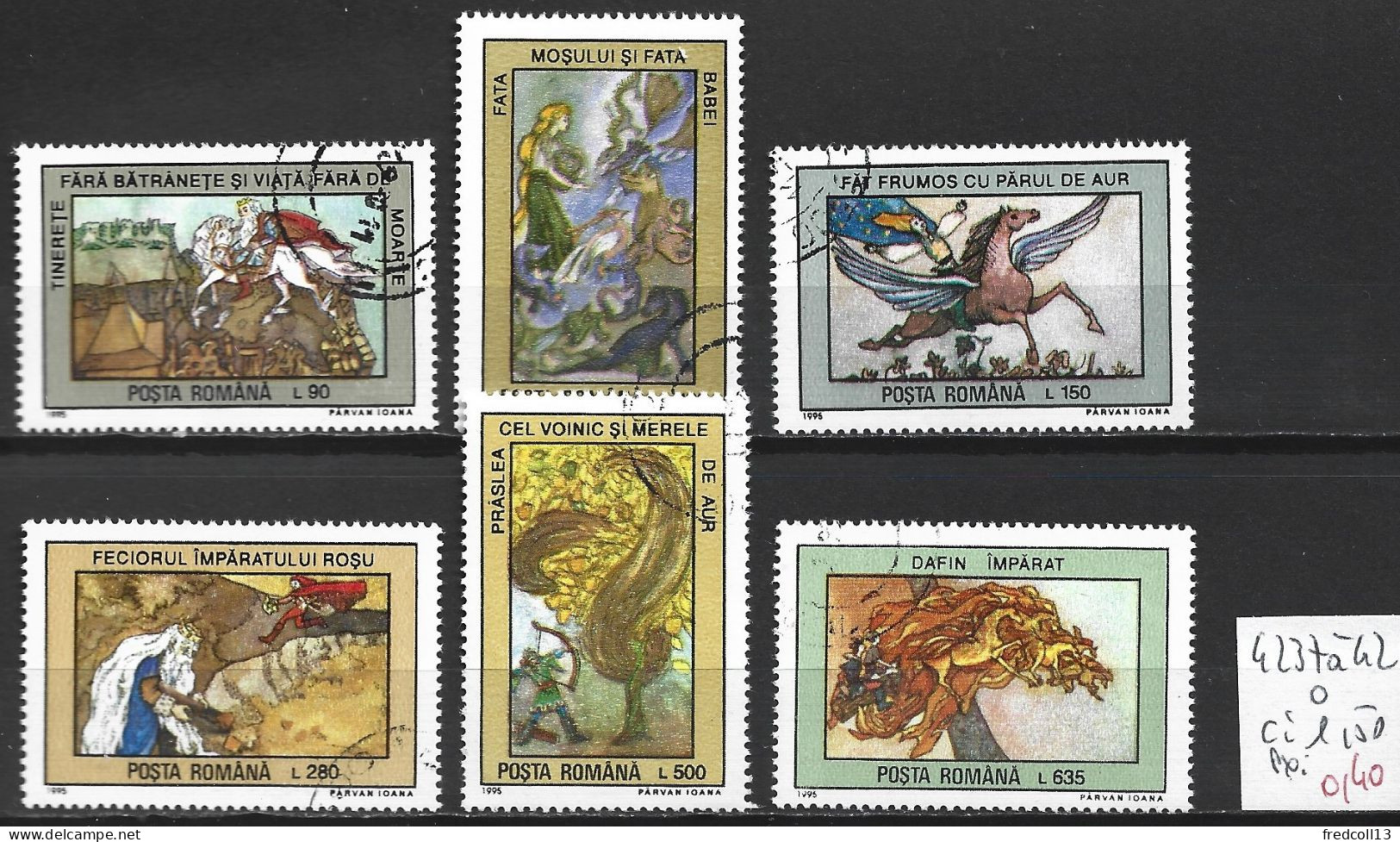 ROUMANIE 4237 à 42 Oblitérés Côte 1.50 € - Used Stamps