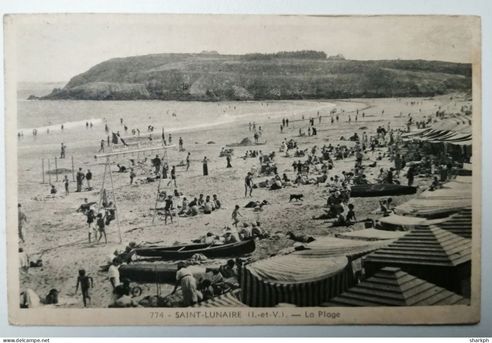 CPA ST LUNAIRE "La Plage" - Saint-Lunaire