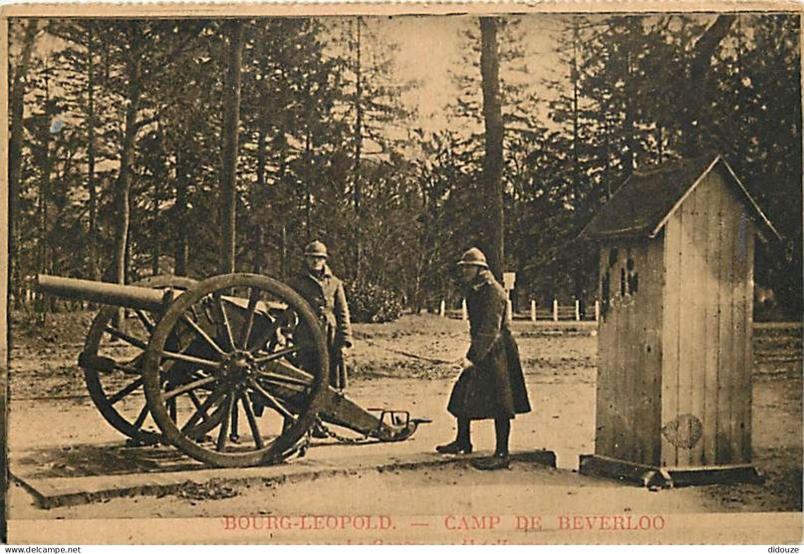 Belgique - Bourg-Leopold - Camp De Beverloo - Animée - Militaria - Soldats - Pièce D'Artillerie - Carte Neuve - CPA - Vo - Leopoldsburg (Camp De Beverloo)
