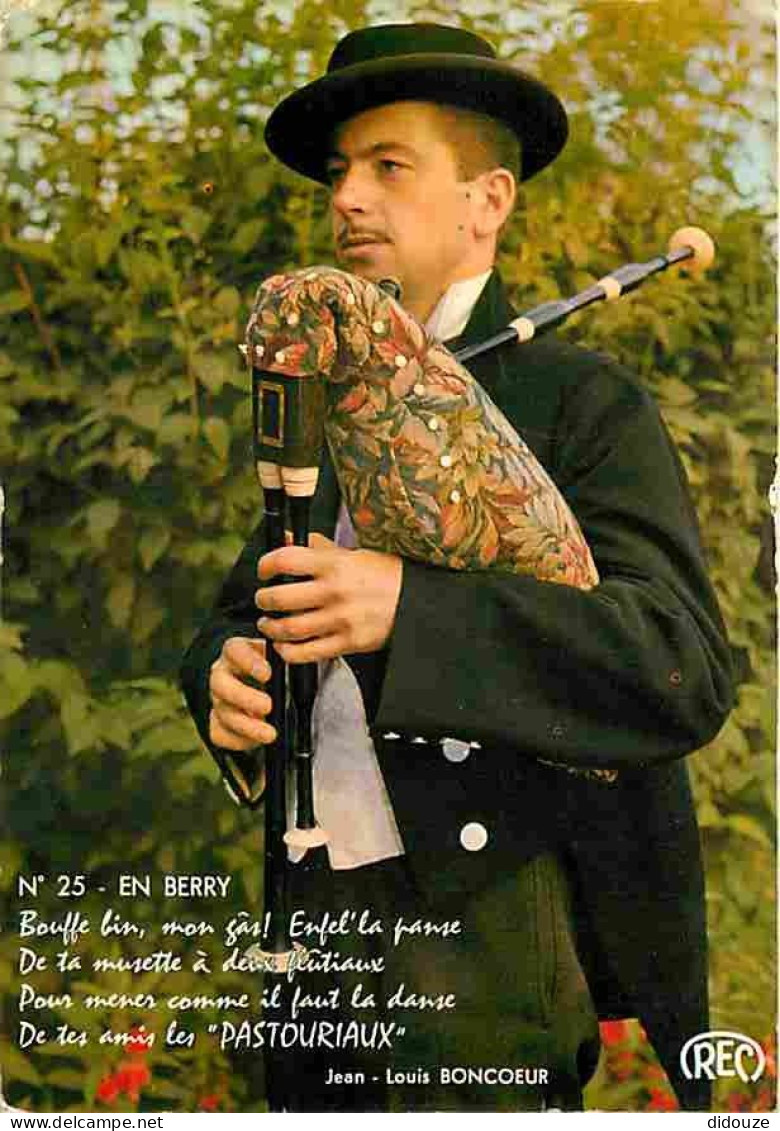 Folklore - Musique - Berry - Les Pastouriaux Du Berry - Biniou - CPM - Voir Scans Recto-Verso - Música